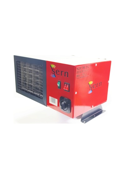 Sern Fı 25 Elektrikli Fanlı Isıtıcı 25kw 380v 2 Kademeli Termostatlı