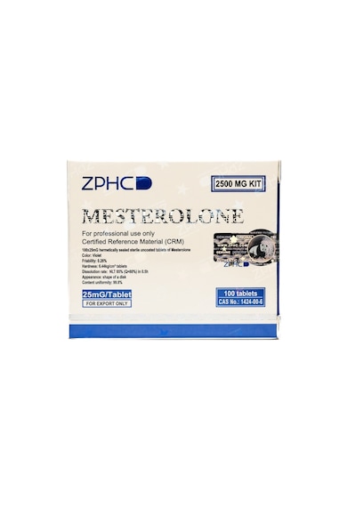 Zphc Mesterolone - 25 Mg / Pill -100 Tablet Aromasız
