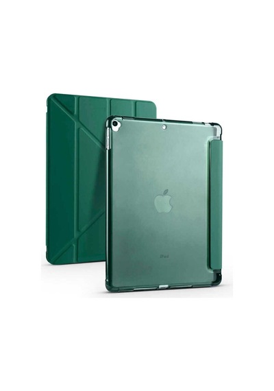 Apple Uyumlu iPad Pro 10.5 7.nesil Kılıf Zore Tri Folding Kalem Bölmeli Standlı Kılıf Kapaklı Kılıf