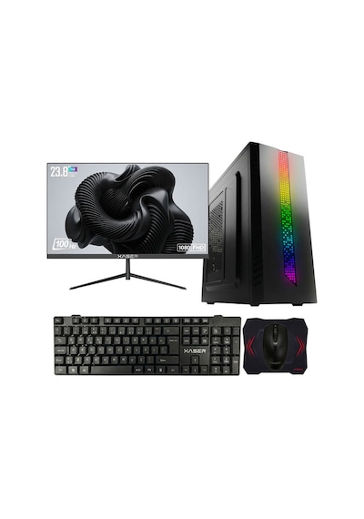 Xaser XSR1236 i3-13100F 16 GB 512 GB SSD 2 GB GT610 23.8" Dos Masaüstü Bilgisayar