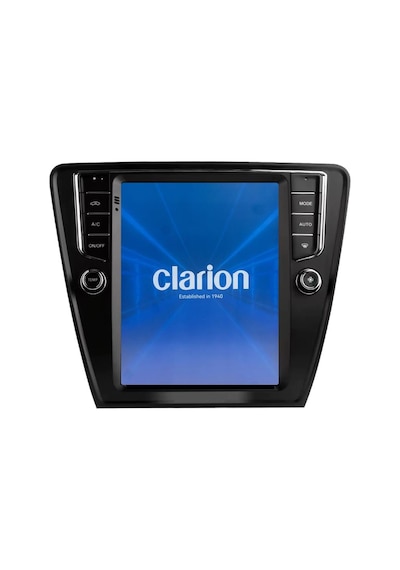 Skoda Octavia Dijital Tuş Takımı 2k Görüntü Kaliteli Tesla 9.7 Inch Multimedya Sistemi 4+64 Clarion 2013-2019 9"