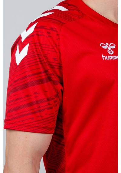 Hummel Line Kamp Tişört Kırmızı