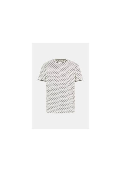 Guess Erkek Tamamı 4g Logolu T-shirt L Siyah