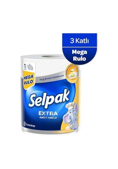 Yağ Emici Kağıt Havlu 1 Dev Rulo 1 3