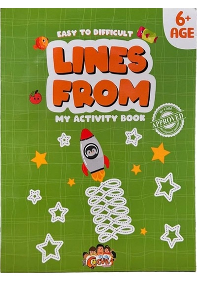 Mey İthalat Lines From My Activity Book 6 Yaş