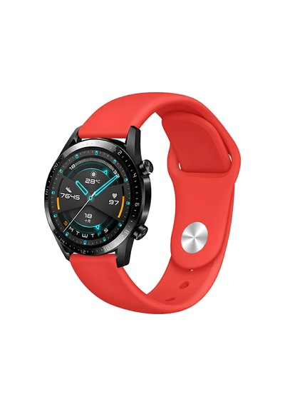 Huawei Gt2 46mm İçin Uyumlu 22mm Silikon Kordon