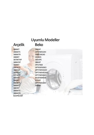 3771kte Kurutma Makinesi Süngeri Filtresi,arçelik İle Uyumlu 2964840100 2 Adet