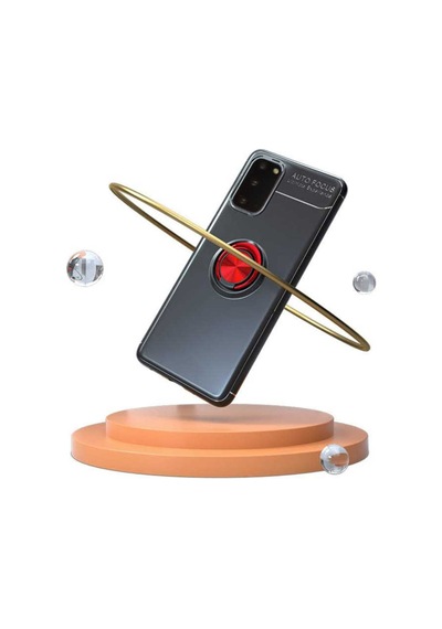 Galaxy S20 Yüzüklü Standlı Manyetik Kamera Korumalı Kılıf