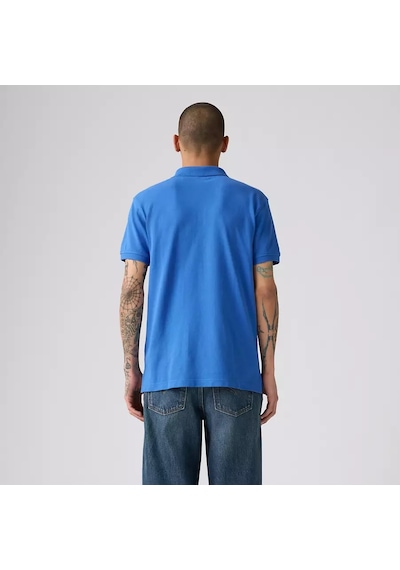 Levi's Erkek 100% Pamuk Standard Fit Polo Yaka Mavi T-shirt - 35883-0282 Mavi