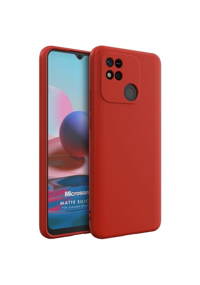 Microsonic Matte Silicone Xiaomi Redmi 10a Kılıf