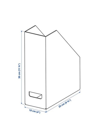Ikea Fjäderharv Dosyalık, Beyaz, 2 Adet