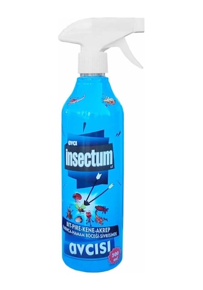 Avcı Insectum Bit Pire Kene Karınca Hamamböceği Sivrisinek Sı 500 Ml