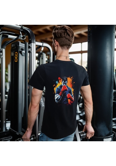 Splash Sport T-shırt Siyah