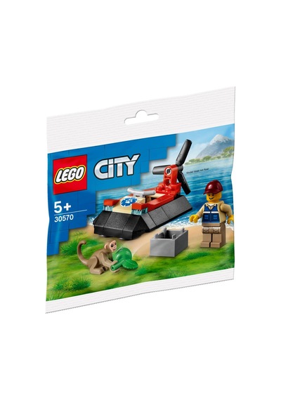 LEGO® 30570 City Vahşi Hayvan Kurtarma Hoverkraftı 35 Parça