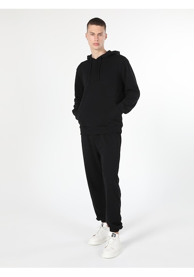 Colin's Regular Fit Siyah Erkek Sweatshirt cl1055785_Q1.V2_BLK