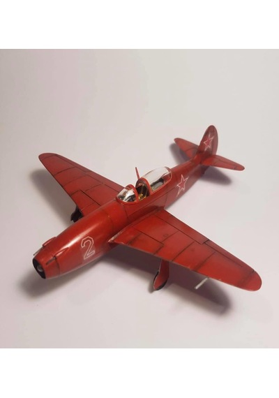 Yakovlev Yak-15 Pm Model Avcı Uçağı Demonte Plastik Maketi