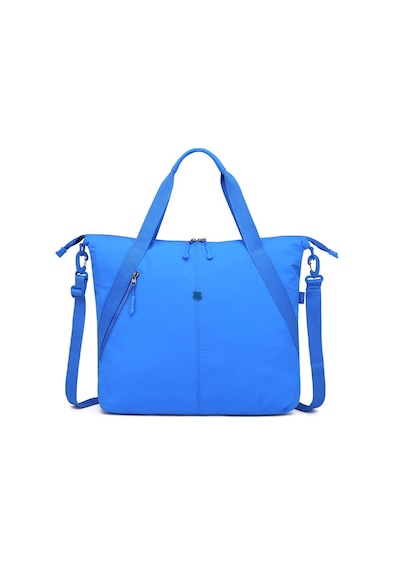 Smart Bags Mikro Poly Kumaş Büyük Boy Kadın Omuz Çantası 3335 Mavi
