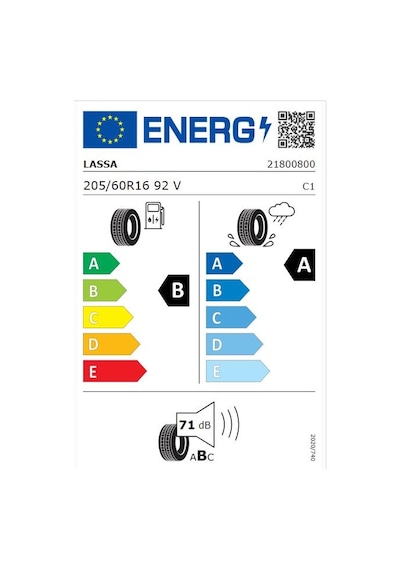 Lassa 205/60 R16 92V Revola Ev Ready Yaz Lastiği 2026