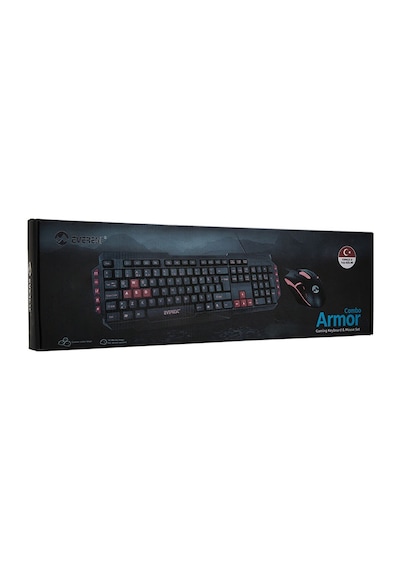 Everest GMK-66 ARMOR Combo Usb Q Gaming Oyuncu Klavye Mouse Set