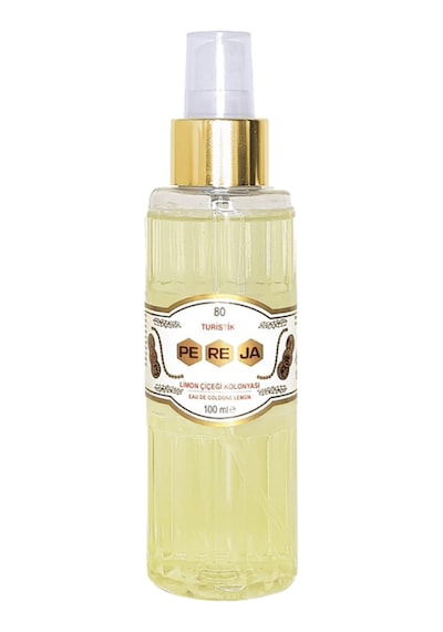Pereja 80 Derece Turistik Limon Çiçeği Kolonyası Sprey Pet Şişe 100 ML