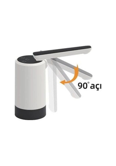 Damacana Üstü Akıllı Su Pompası 3 Damacana Kullanım 4w Güç Micro Usb Şarjlı Katlanabilir & T Çok Renkli