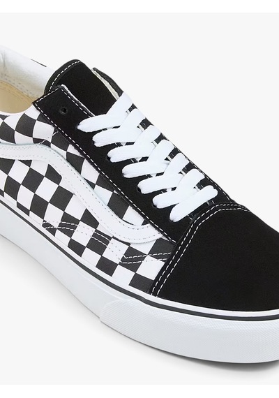 Vans Ua Old Skool Platform Uniseks Siyah Spor Ayakkabı - Vn0a3b3u Siyah/beyaz