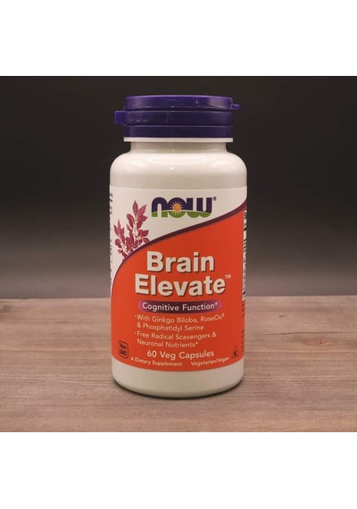 Now Foods Brain Choline Bitartrate Phosphatidyl Serine Brain & Cognitive 60 Veg Caps