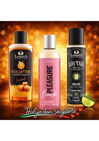 İntimateline Sweet & Fresh Passion Kayganlaştırıcı Ve Masaj Jeli Seti