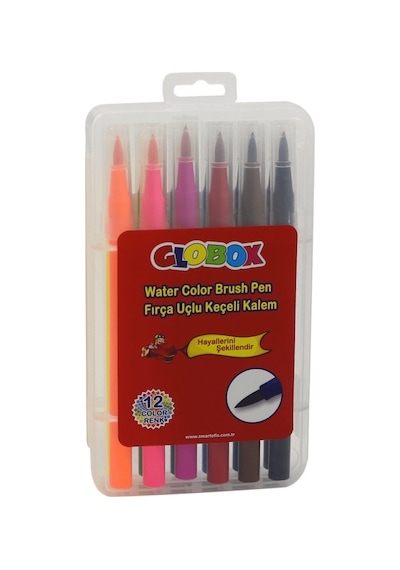 Globox Fırça Uçlu Keçeli Kalem-2602
