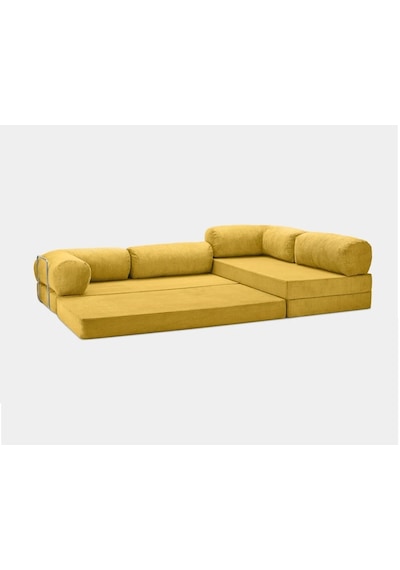 Herev 300x200 Süngerli Köşe Koltuk Takımı Fitilli Kadife Kumaşlı Yatak olabilir Şark Köşe Hardal Sarı Herev 300x200 Süngerli Köşe Koltuk Takımı Fitilli Kadife Kumaşlı Yatak olabilir Şark Köşe Hardal Sarı