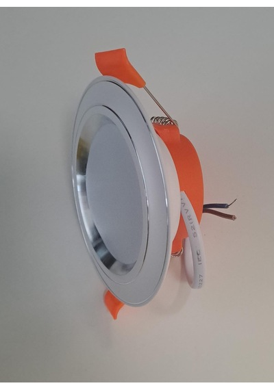 Zmr 5 Watt Smd Led Spot Krom Çizgi Beyaz Kasa Beyaz Işık 450lm 6500k