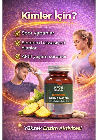 Day's Power Bromelain 30 Tablet