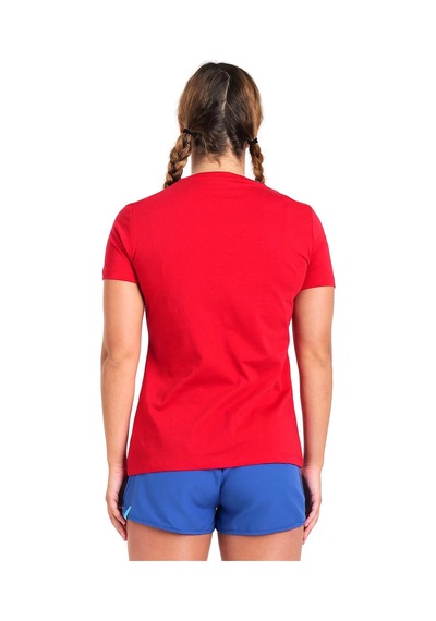 Arena Team Panel Kadın Kırmızı Günlük Stil T-shirt 004892400 1413777 KIrmızı