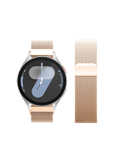 Samsung Galaxy Watch 4 5 6 7 Seri 40 42 43 44 46 47mm Uyumlu Manyetik Milanese Loop Metal Kordon