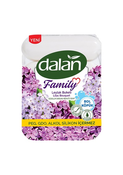 Dalan Family Leylak Buketi Güzellik Sabunu 4x75 G - 8 Adet Tarı Diğer