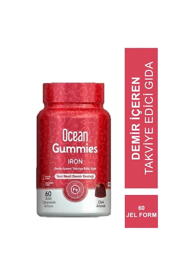 Ocean Gummies İron 60 Softjel