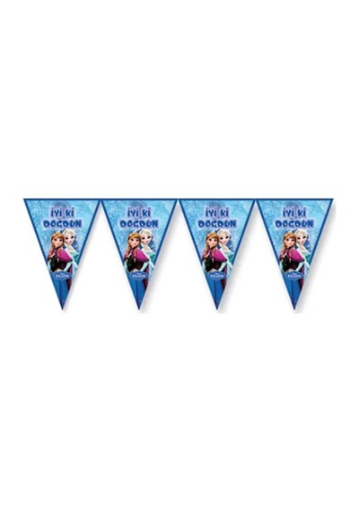 Karlar Ülkesi Frozen Elsa Lüks Doğum Günü Parti Seti 16 Kişilik Diğer