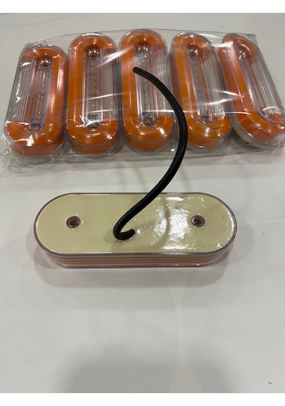 Ahmet Otomotiv 5 Adet Yeni Nesil Neon Yere De Işık Veren Yan Lamba Sarı Renk 12v-24v