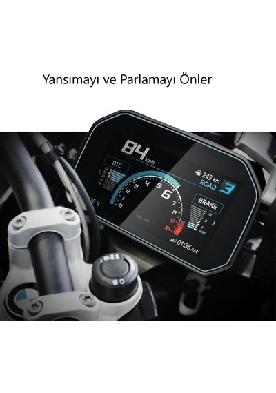 Bmw R 1250 Gs Adventure İle Uyumlu Mat Ekran Koruyucu, Motosiklet Dijital Gösterge Paneli İçin Parlama Ve Yansıma Önleyici, 9h Nano Cam 6.5 İnç Belirtilmemiş