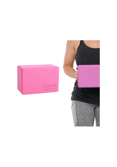 Gymo Pro Series Büyük Boy Yoga Blok Pembe