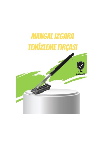 Mangal Izgara Temizleme Fırçası Paslanmaz Çelik Te Etelıbtf-4b1be