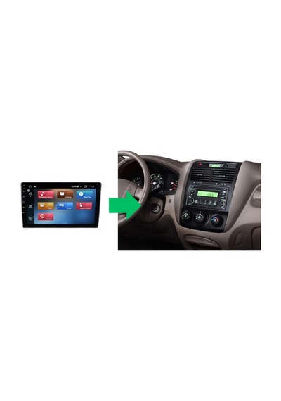 Kia Sportage Android Multimedya Sistemi 4-64 Clarion 2005-2009