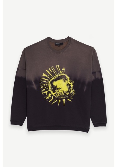Les Benjamins Les Benjamıns Sweatshırt 007 L Noır Çok Renkli