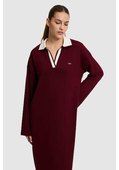 U.s. Polo Assn. Kadın Bordo Elbise Triko 50314769-vr014