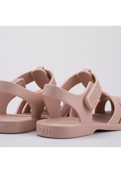 Igor Clasica V Çocuk Pudra Pembe Sandalet S10288 Pembe