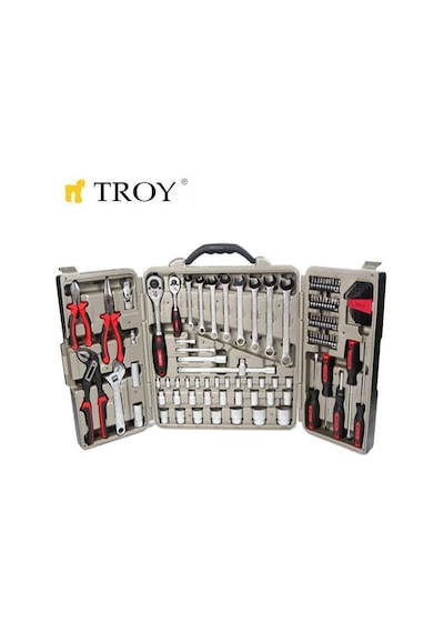 Troy 21910 Profesyonel Lokma - Anahtar - Alet Seti 110 Parça. Me
