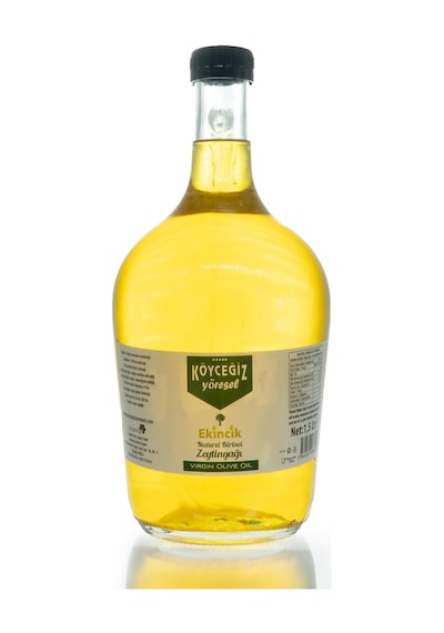 Köyceğiz Yöresel Ekincik Naturel Birinci Zeytinyağı Cam 1500 ML