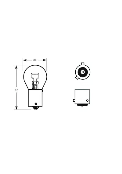 12v 93 21w Yakın Tırnak Sinyal P21w