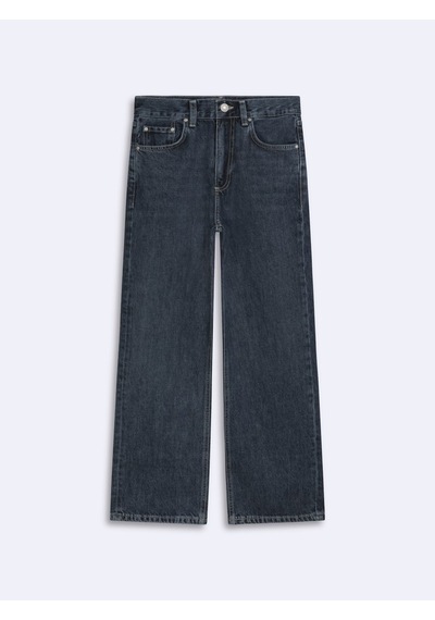LTB Vıenne Zıp Fermuarlı Straight Dark İndigo Jean Pantolon