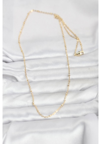 14k Gold Renk Burgu 60 Cm Kadın Kolye Cm Renkli 81684570